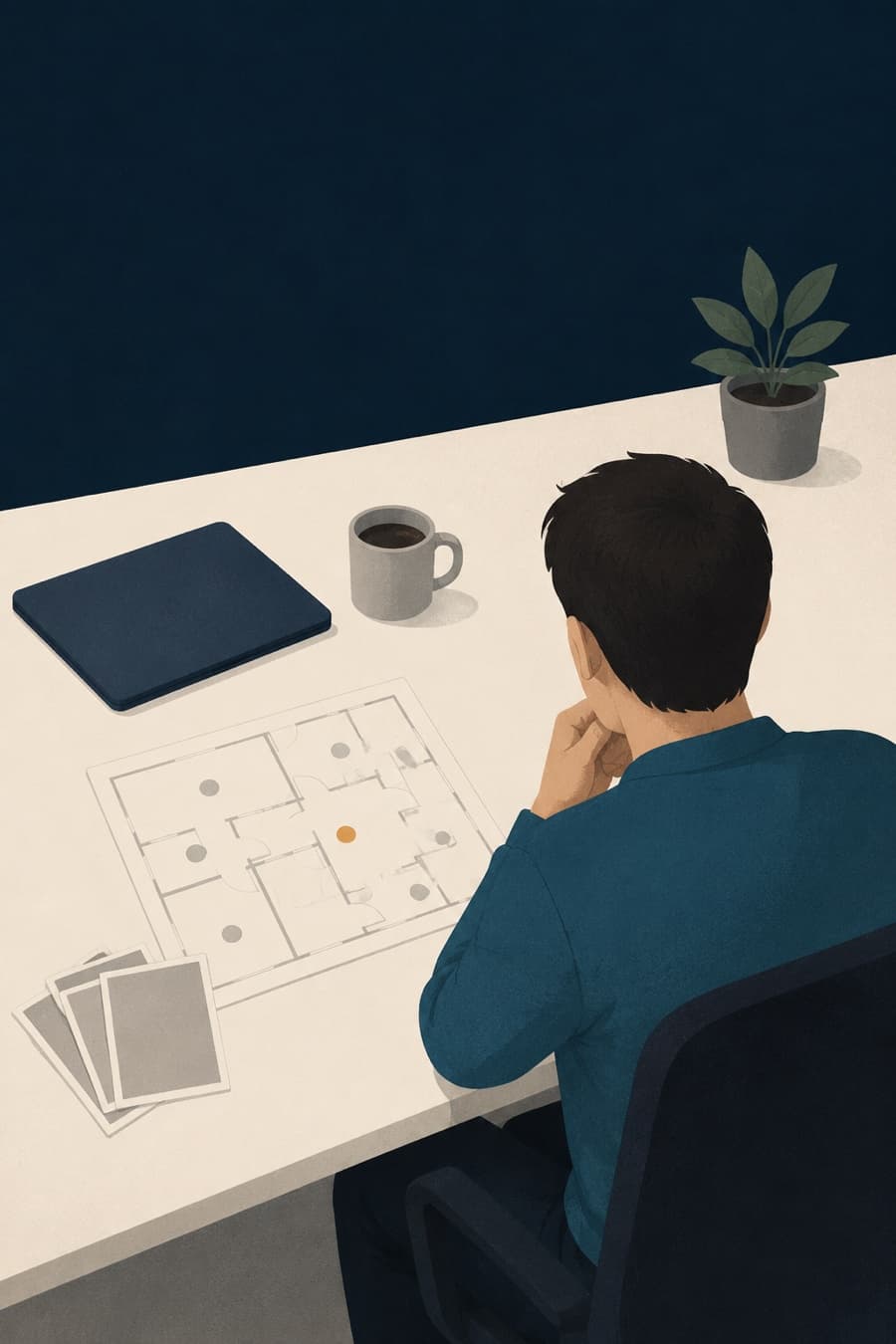AI workflow assessment for UK surveyors - illustration