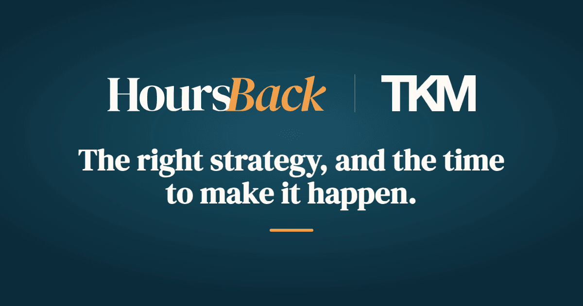 HoursBack and TKM Consultants: a growth partnership