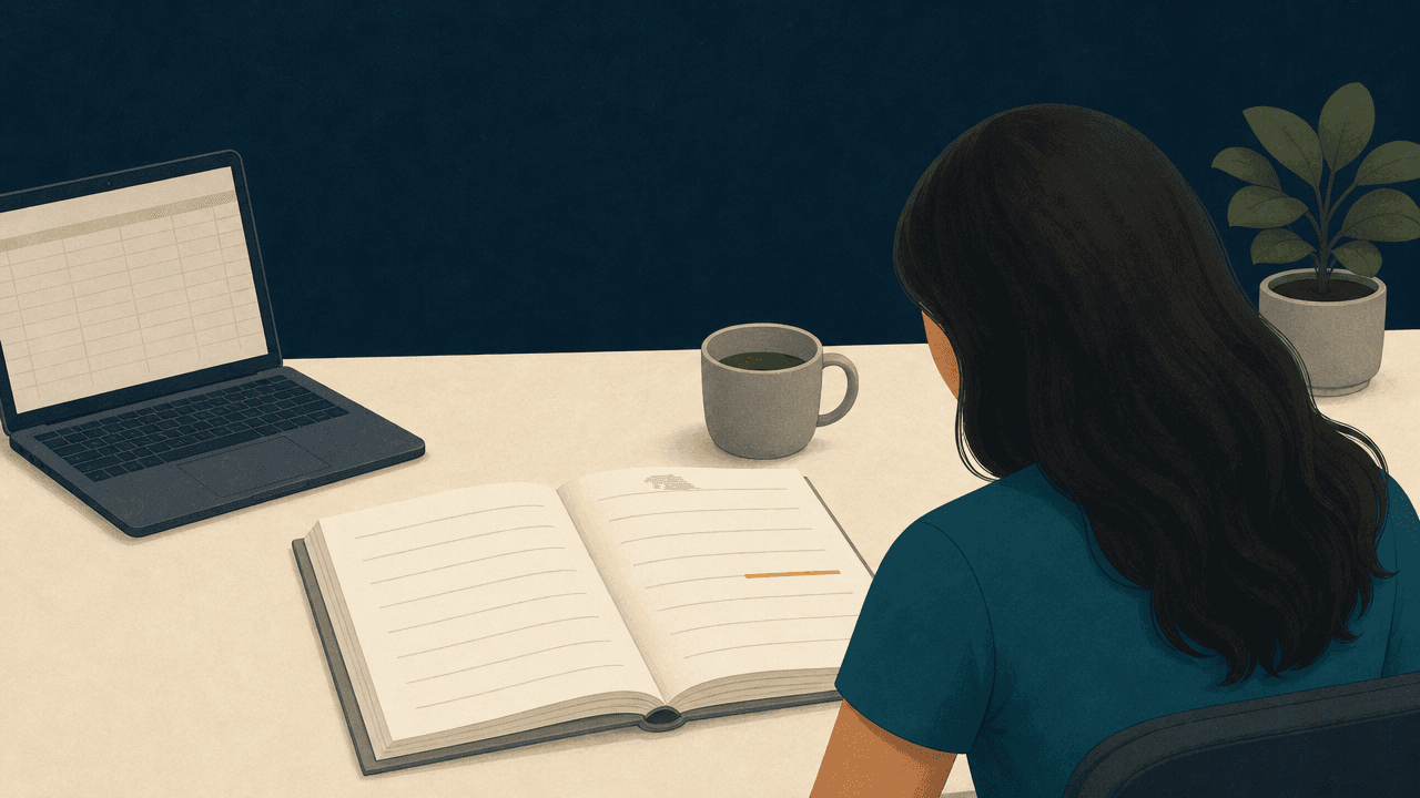 Accountants and bookkeepers admin cost breakdown illustration