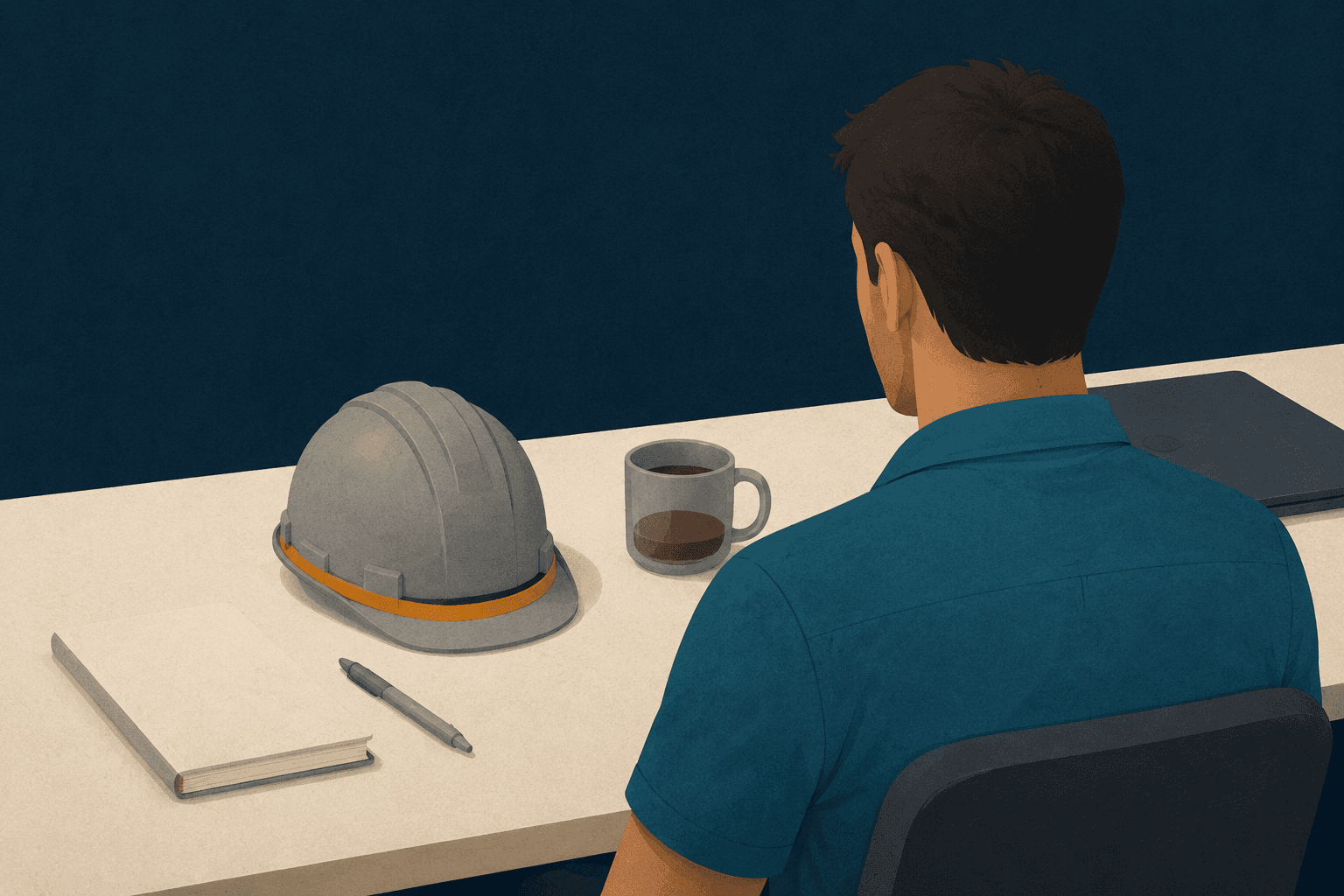 Trades businesses admin cost breakdown illustration