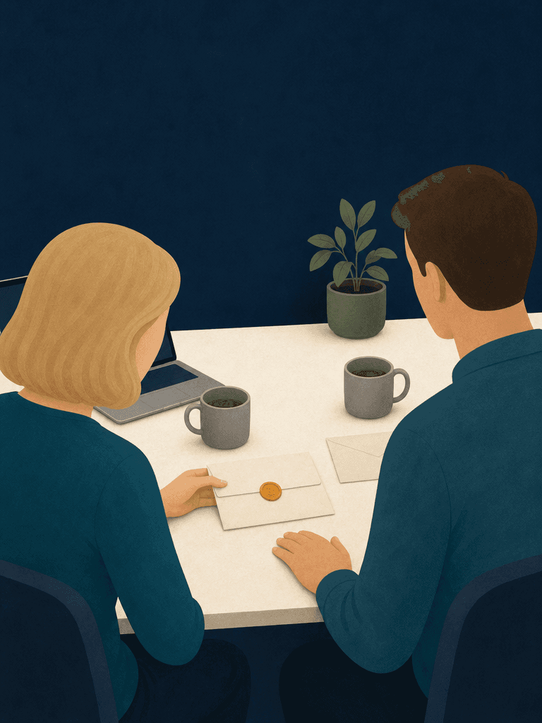 An illustration of a HoursBack partner co-delivering an AI workflow assessment