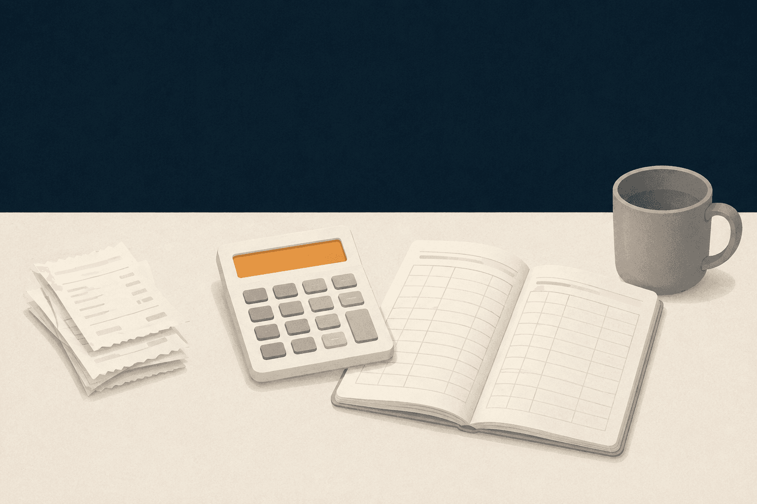 Admin cost calculator hero illustration